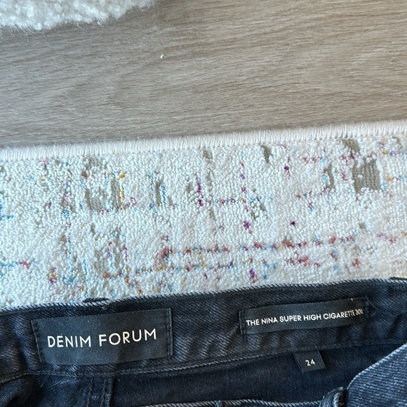 Denim Forum The Nina Super High Rise Cigarette 30L - Picture 4 of 6